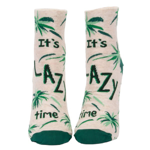 It's Lazy Time Ankle Socks