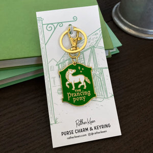 Prancing Pony keychain - Lord of the Rings inspired