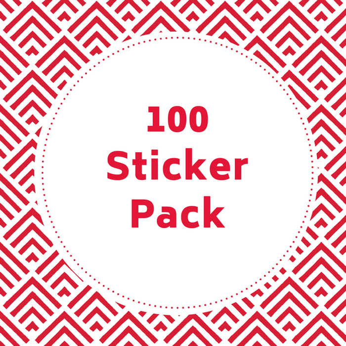 I Read Canadian Stickers 100/pack