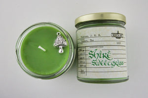 Shire Sweetgrass / The Hobbit / book candle