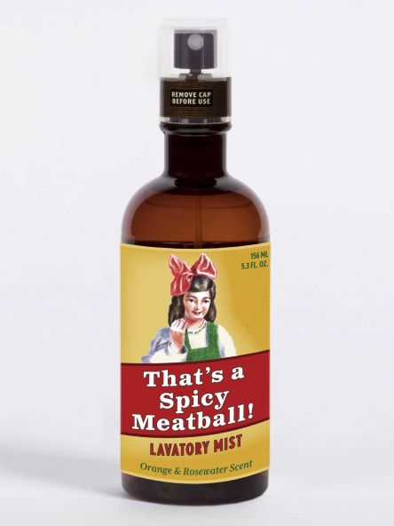 THAT'S A SPICY MEATBALL! LAVATORY MIST