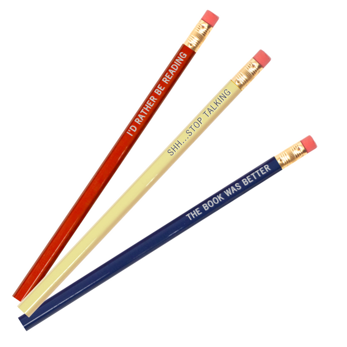 Book Was Better 3-Pencil Set