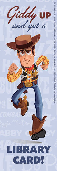 Toy Story Woody Bookmark